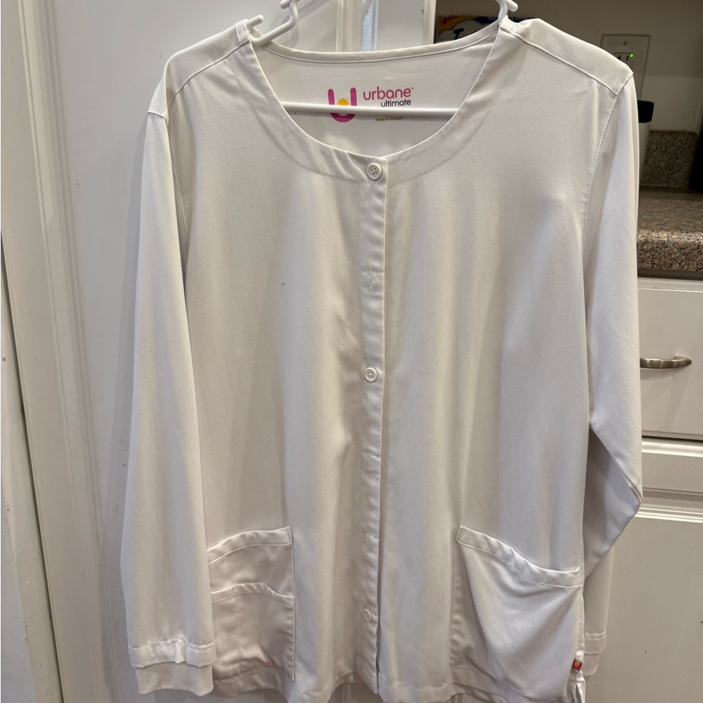 Urbane White Women's Jacket